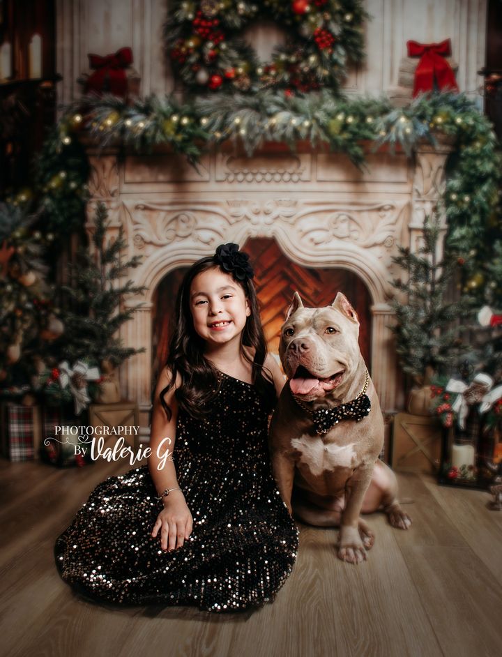 Kate クリスマス 煙突 キャンドル 赤 背景 写真撮影 Designed by Emetselch