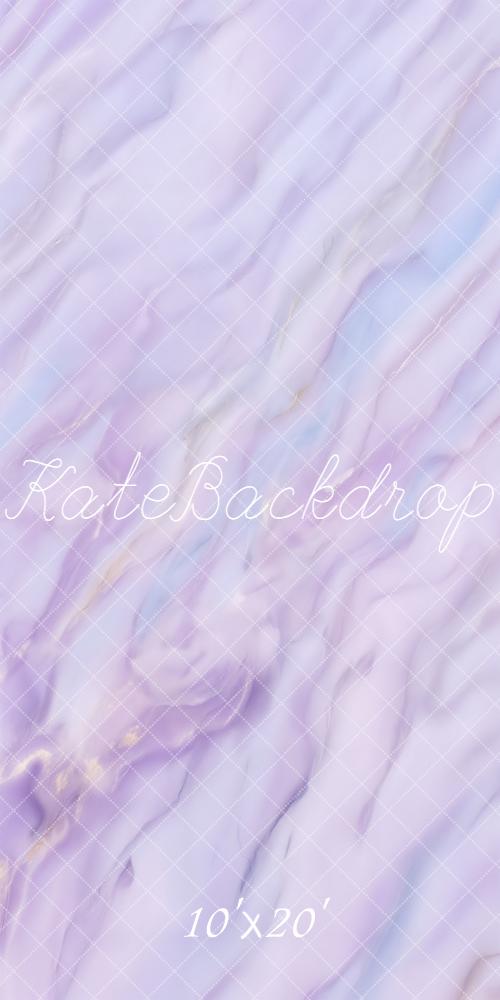KATE パステルパープル大理石風抽象テクスチャ プリント背景 Kate Imageデザイン