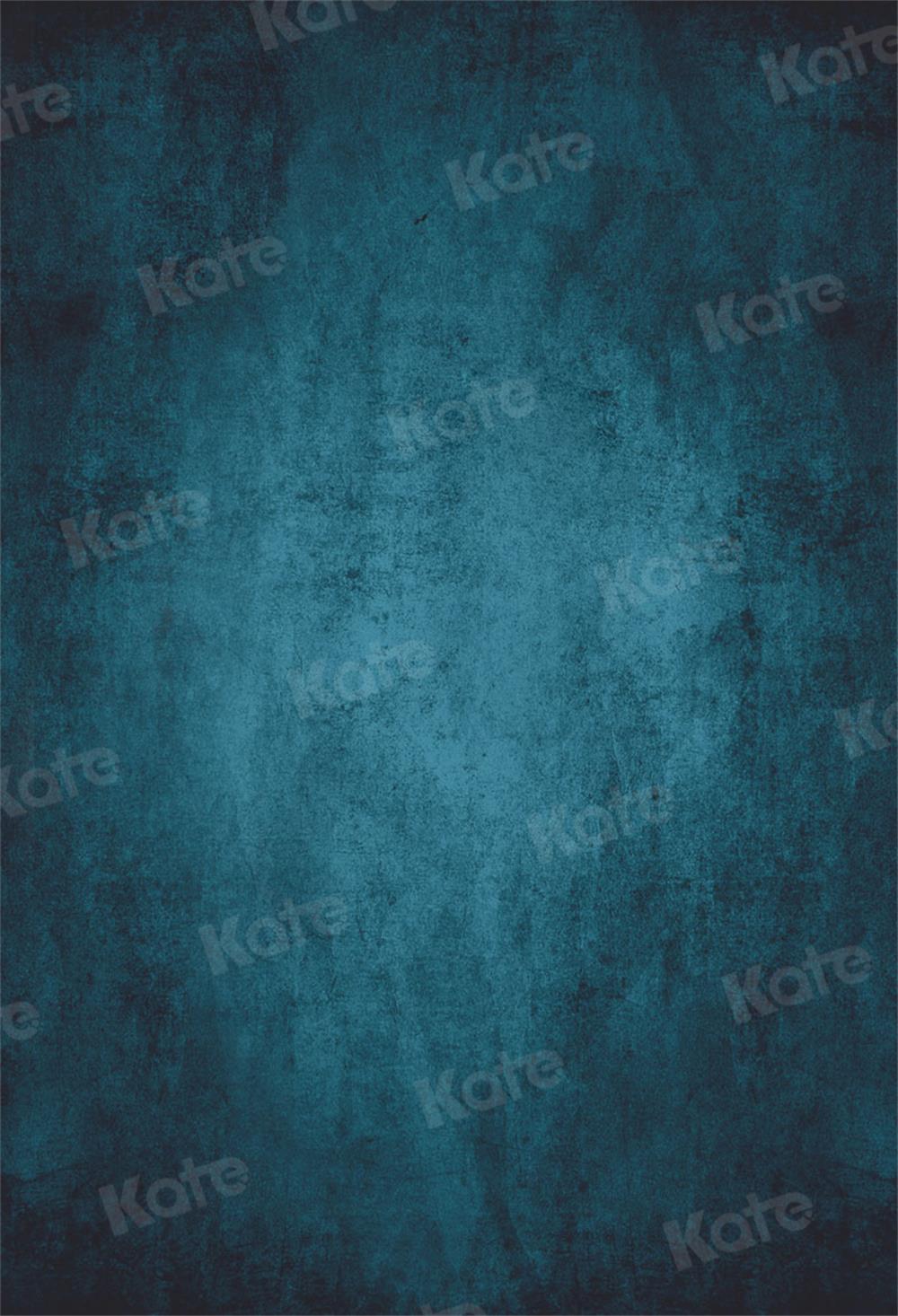 Kate 抽象的な 青 ファインアート 肖像画 背景 写真撮影用