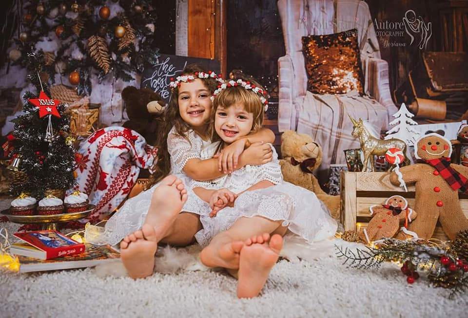 Kate レトロな茶色の木のクリスマスの背景