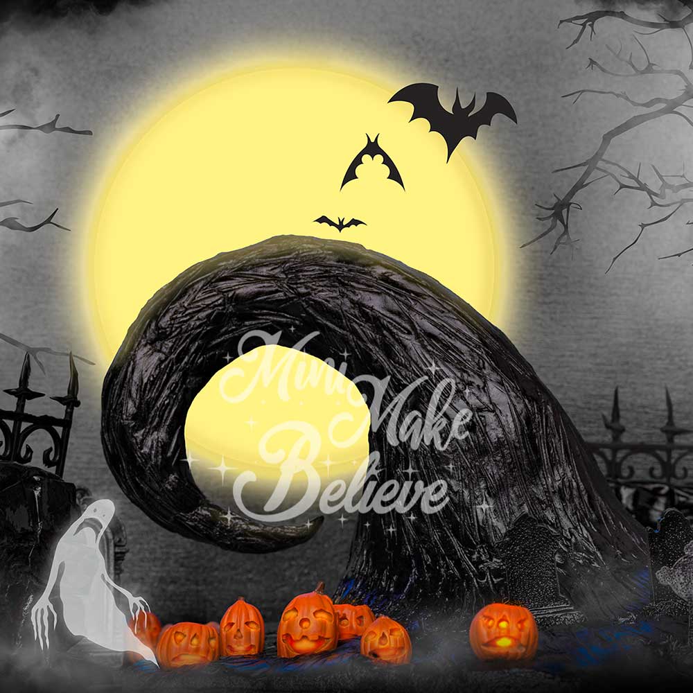 Kateハロウィーンの悪夢の背景Mini MakeBelieve設計