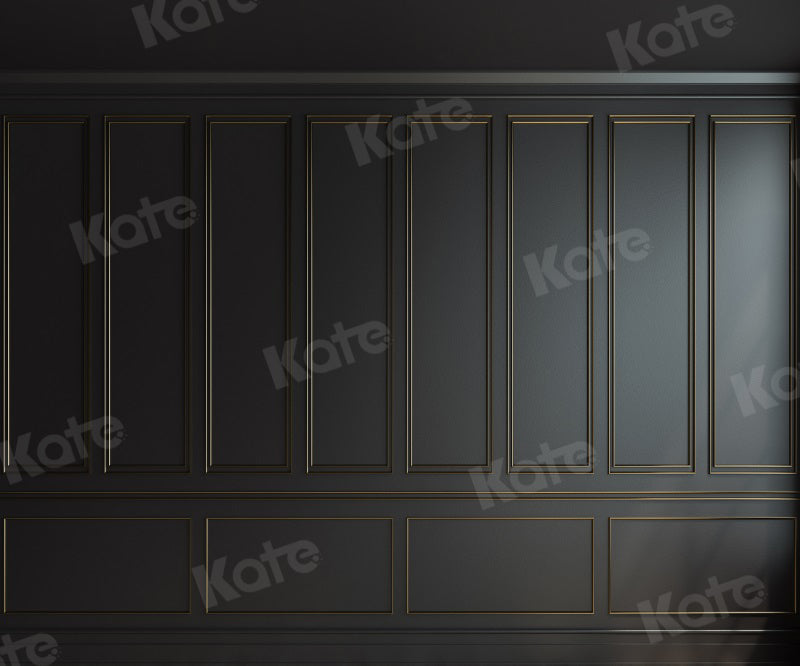 kate写真撮影のための黒いレトロな壁の背景