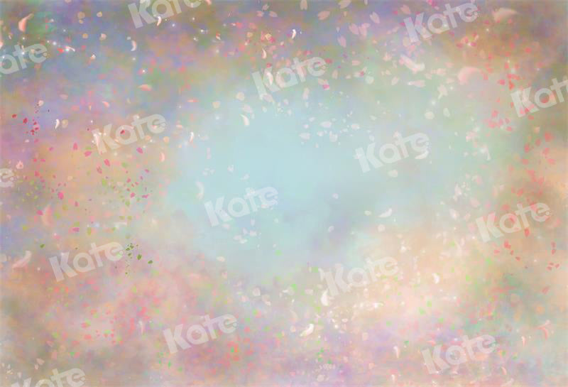 Kate写真撮影のための抽象的な春の背景マルチカラー