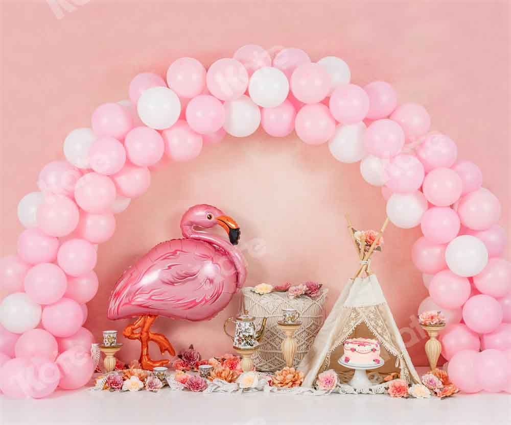 Kate誕生日レインボーアーチ背景アフタヌーンティーEmetselchデザイン