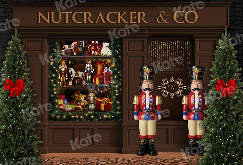 Kateクリスマスウィンドウストアギフトの背景Uta Mueller設計