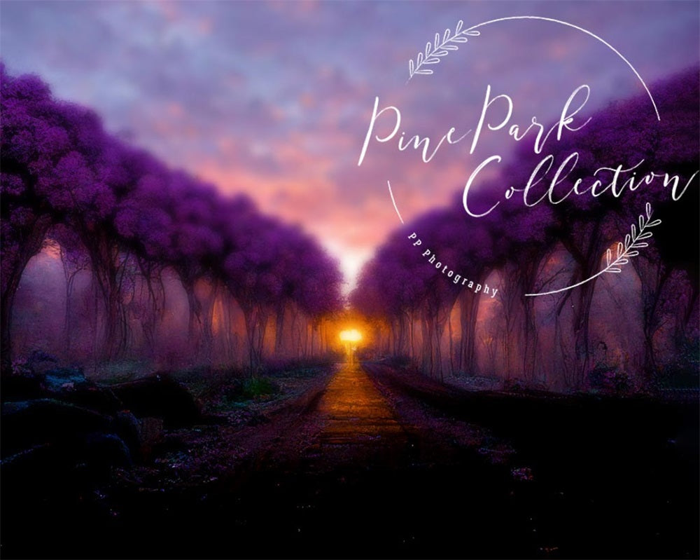 Kateロイヤル オーチャードの背景Pine Park Collection