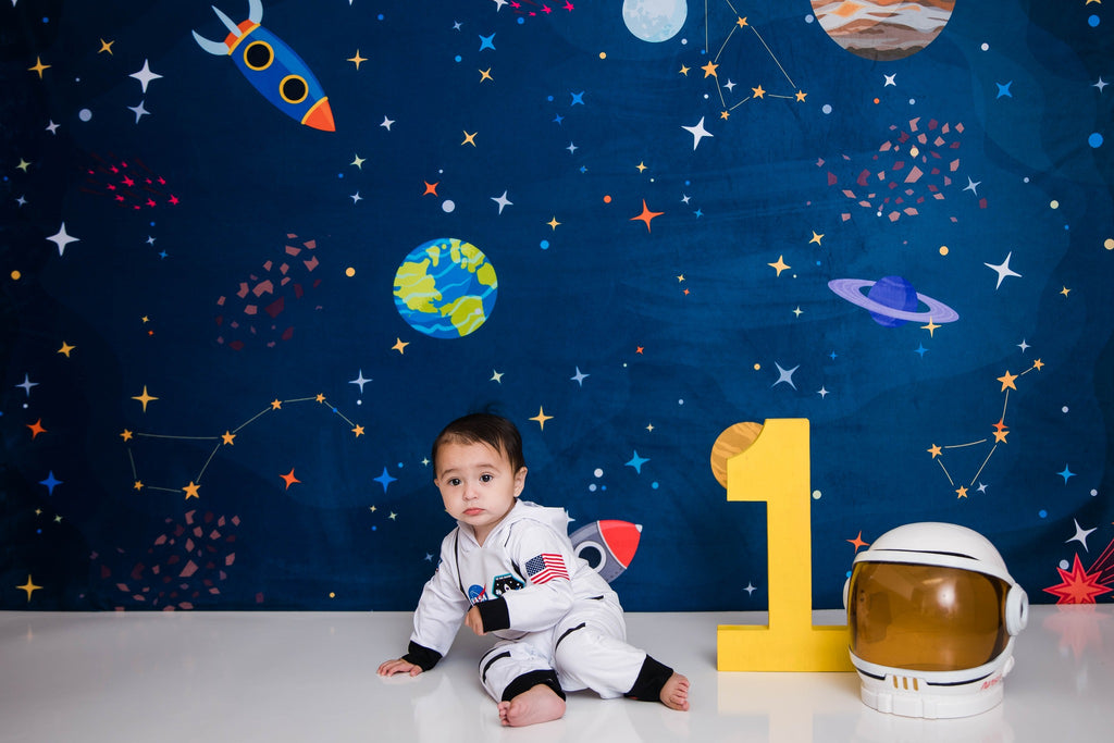 Kate宇宙飛行士の星の背景JS Photography