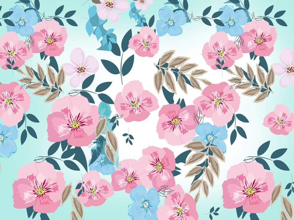 Kate レトロな春の花のケーキスマッシュ子供背景 のデザインですJFCC
