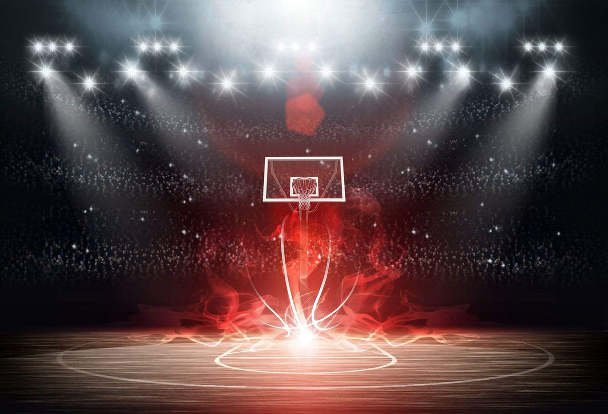 Katebackdrop鎷㈡綖Kate Basketball playground Sports backdrop Photos