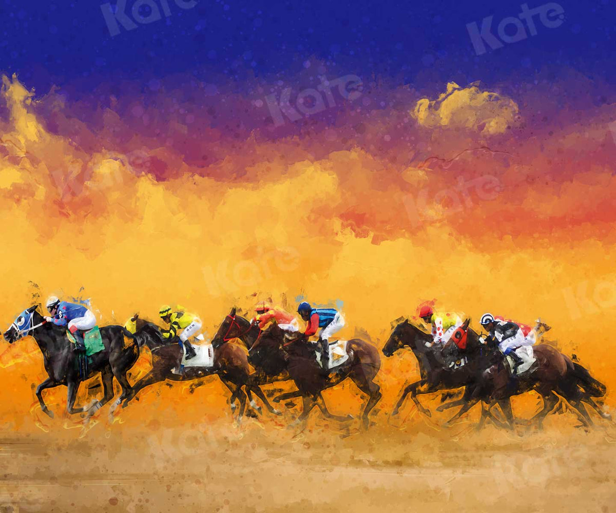 写真撮影のためのkateつの競争スポーツ競馬抽象的な背景