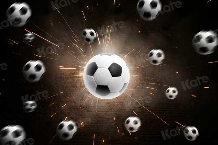 写真撮影のためのkateサッカースポーツケーキスマッシュ背景