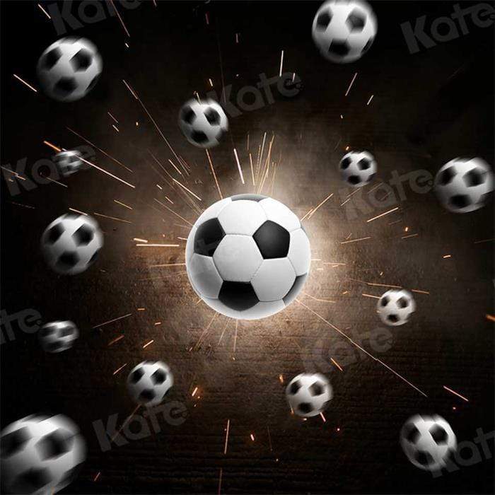 写真撮影のためのkateサッカースポーツケーキスマッシュ背景