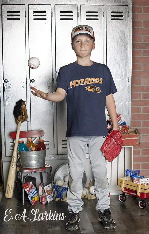 Katebackdrop£ºKate Play Baseball Sport Children Backdrop Designed by Erin Larkins