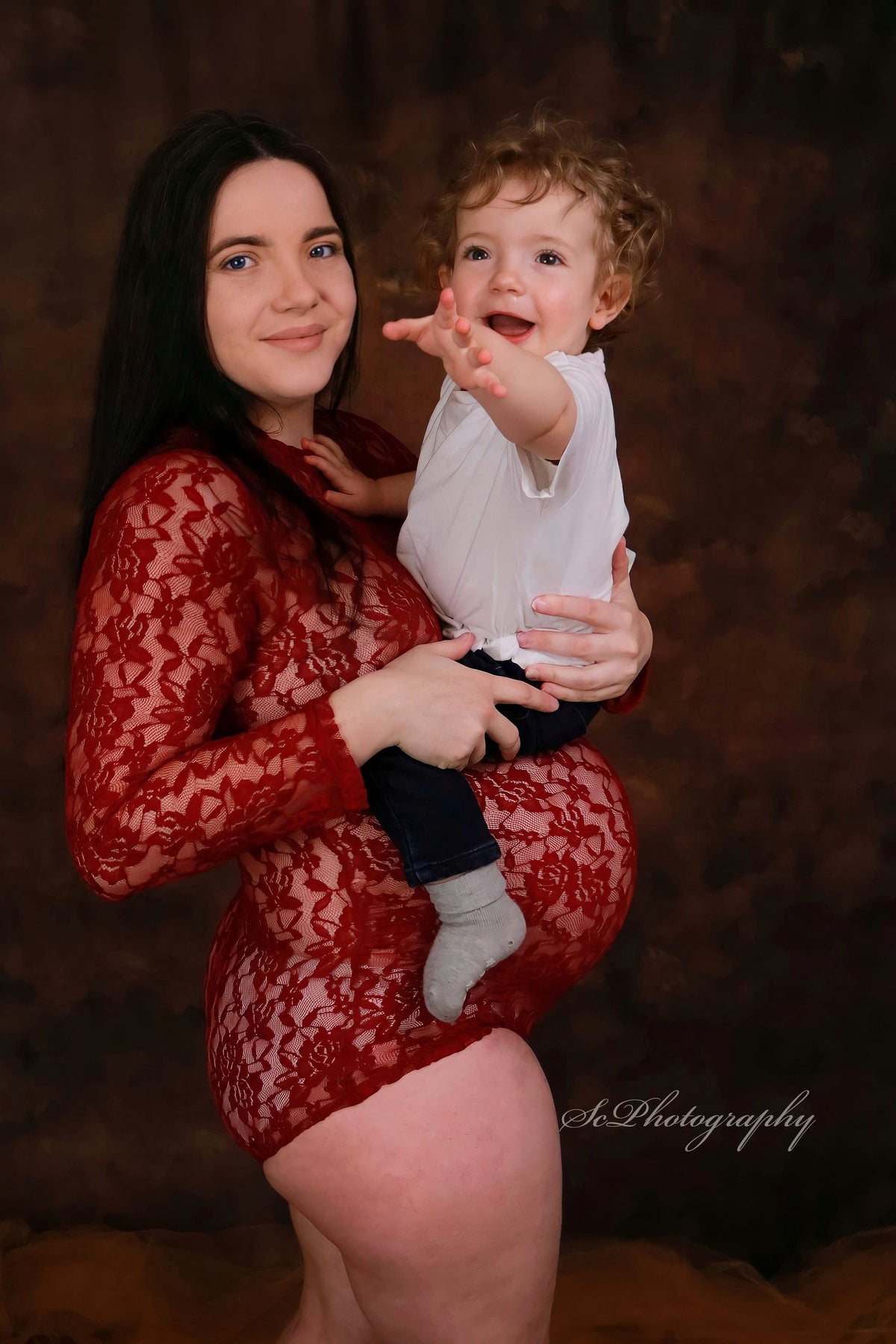 Kate 茶色の油絵の背景ポートレート写真の抽象的なテクスチャ背景成人式女の子の日の男の子の日