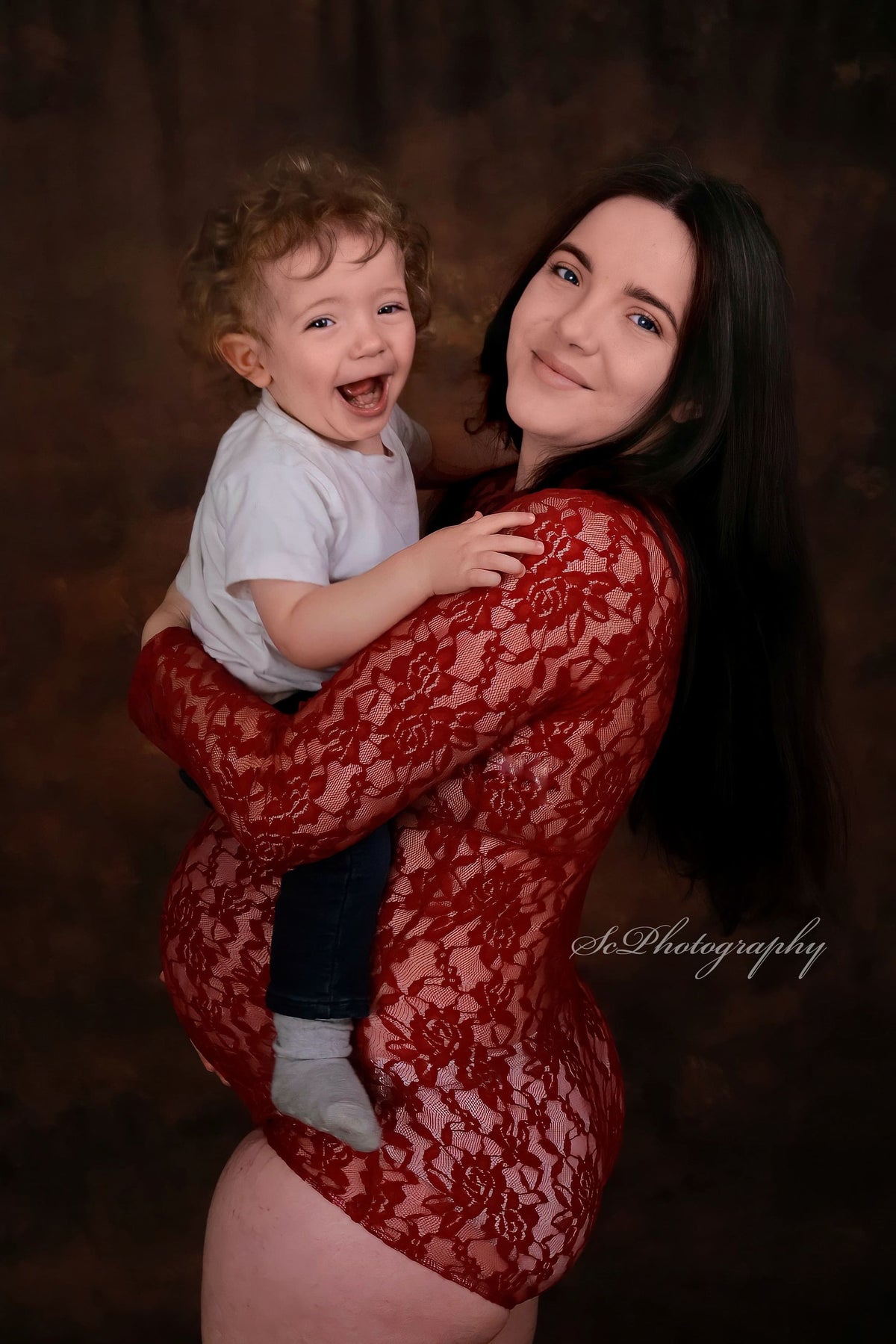Kate 茶色の油絵の背景ポートレート写真の抽象的なテクスチャ背景成人式女の子の日の男の子の日
