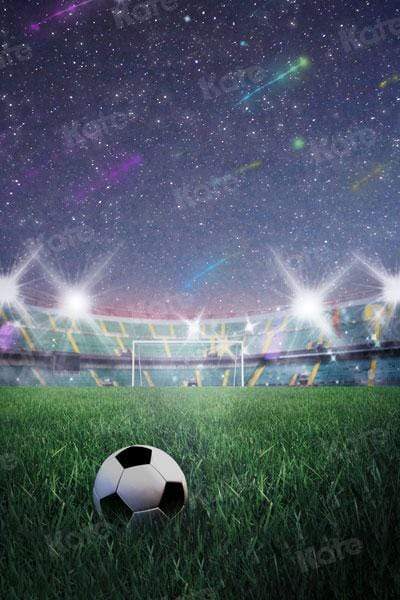 写真撮影のためのkateサッカーフィールドゲームサッカースポーツの背景