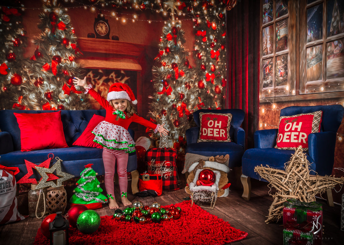 Kateクリスマス暖炉ウィンタールームセット（8ftx8ft＆10ftx8ft＆8ftx10ft）