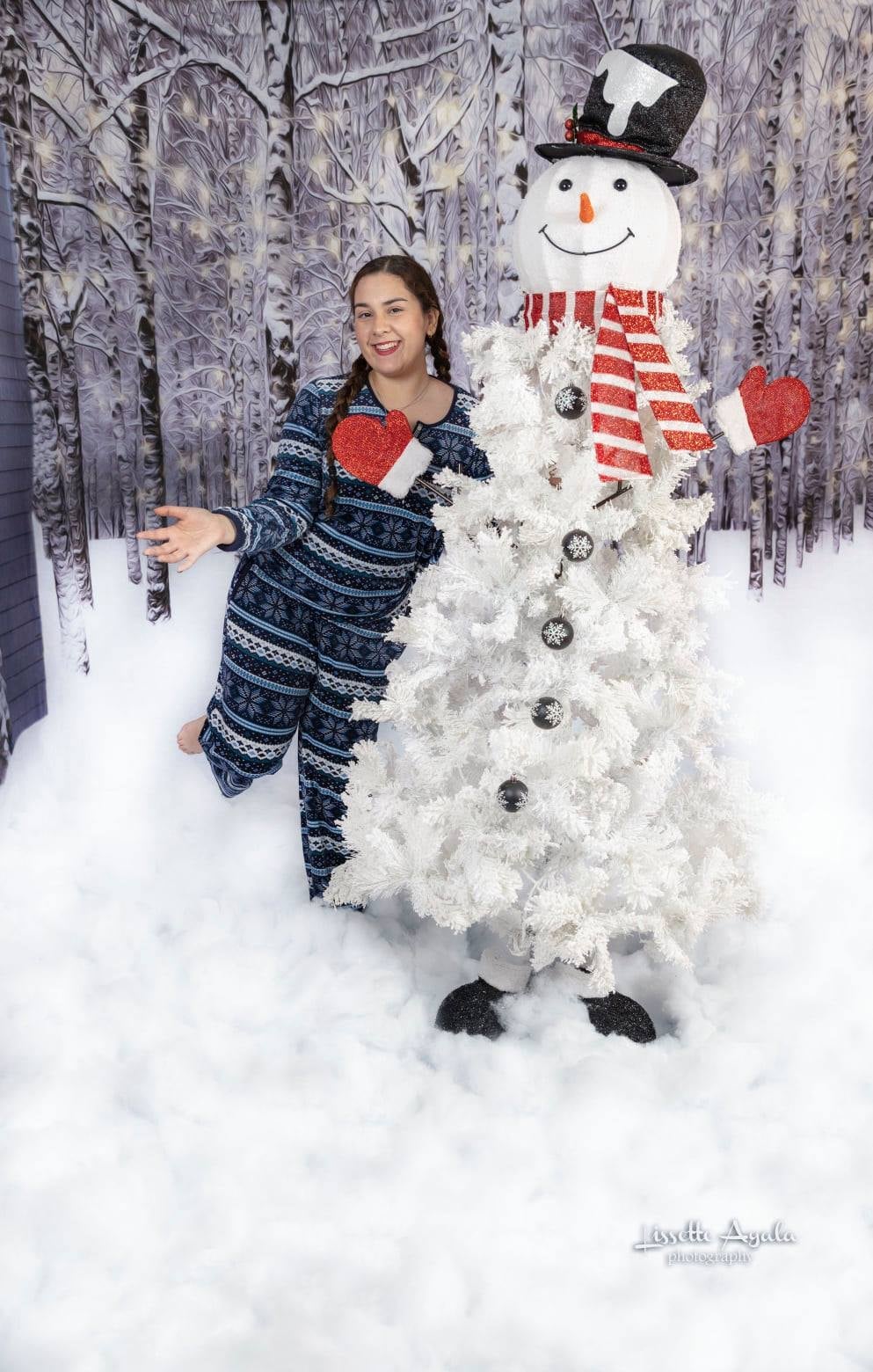 Kateクリスマススノーウィンタールームセット（8ftx8ft＆10ftx8ft＆8ftx10ft）