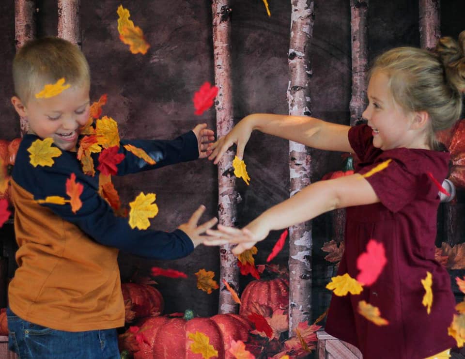 kate 秋/感謝祭のカボチャの背景