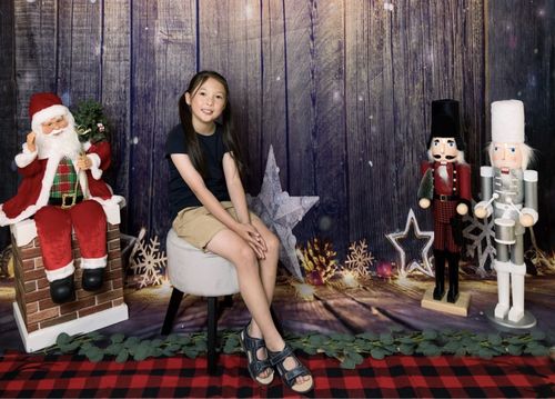 Kate ウッドライトクリスマス背景