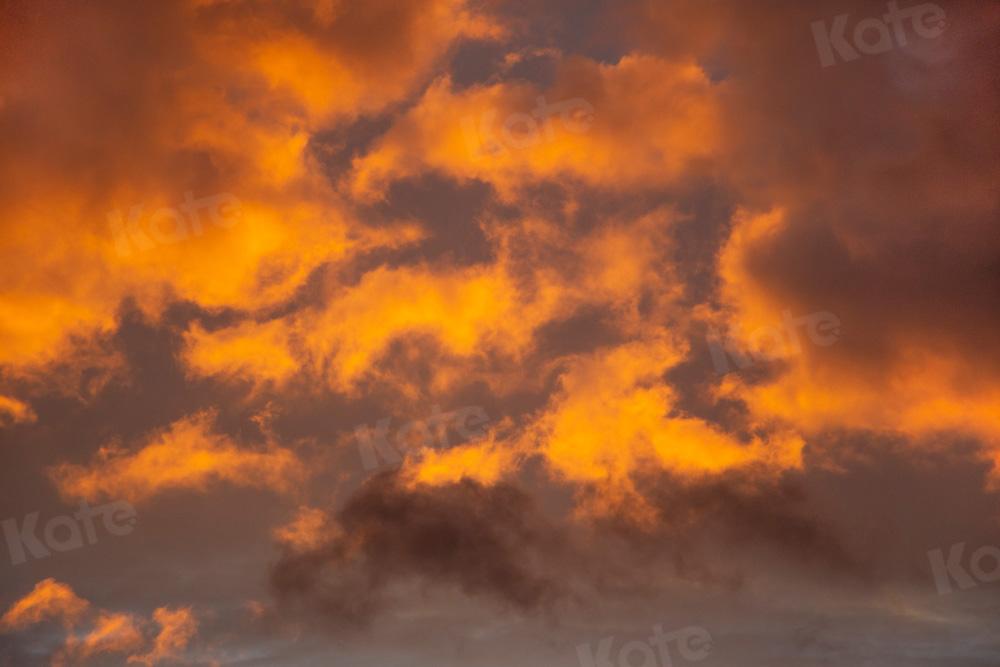 kate風景雲背景夕焼け